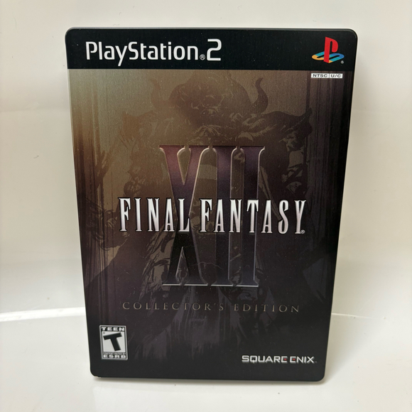 PlayStation PS2 - Final Fantasy XII 12 Collector's Edition Steelbook (2006) CIB - Picture 1 of 11